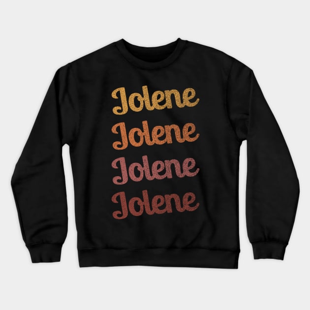 Jolene Noise Crewneck Sweatshirt by sandesart